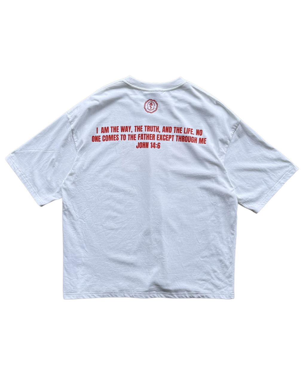 Redeemer Tee Crimson