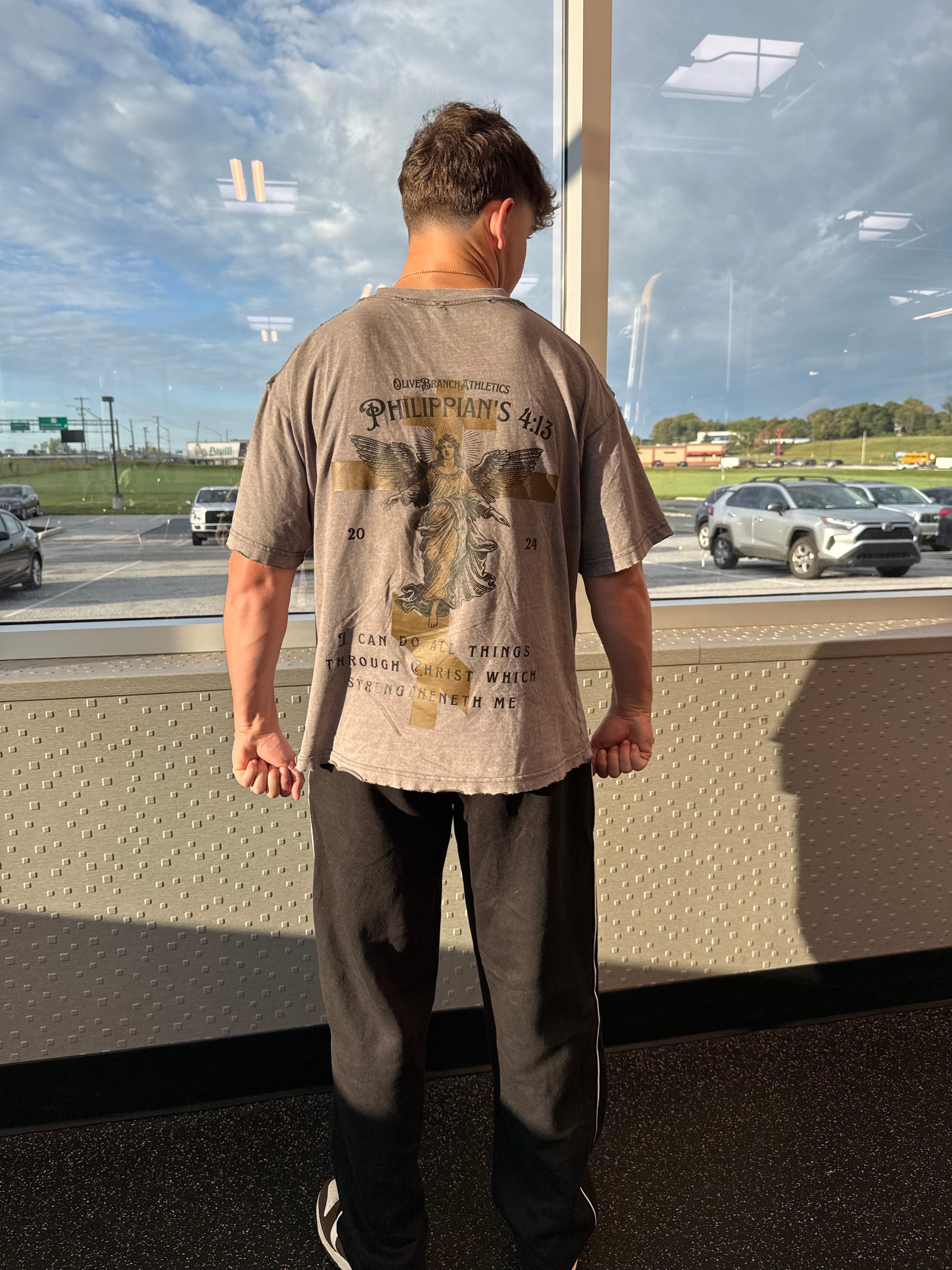 Angel "Philippians 4:13" Tee