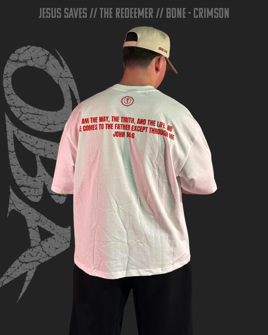 Redeemer Tee Crimson