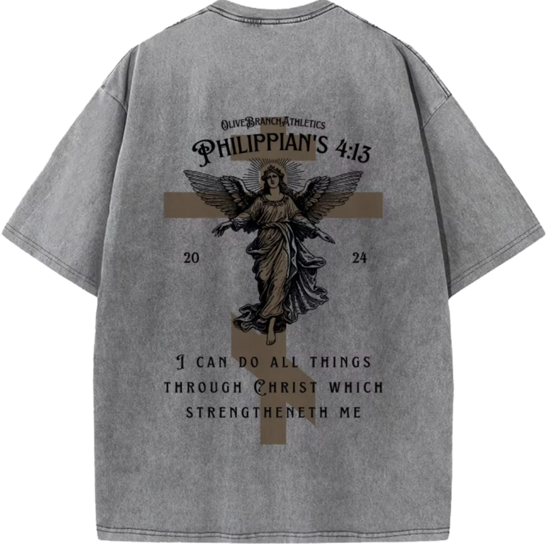 Angel "Philippians 4:13" Tee