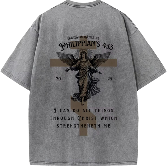 Angel "Philippians 4:13" Tee